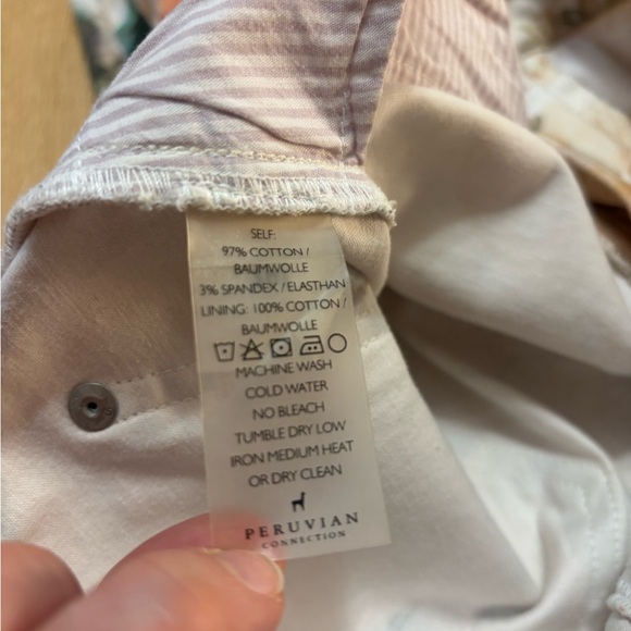 Floral Patterned Pants Peruvian Connection - Picture 9 of 10